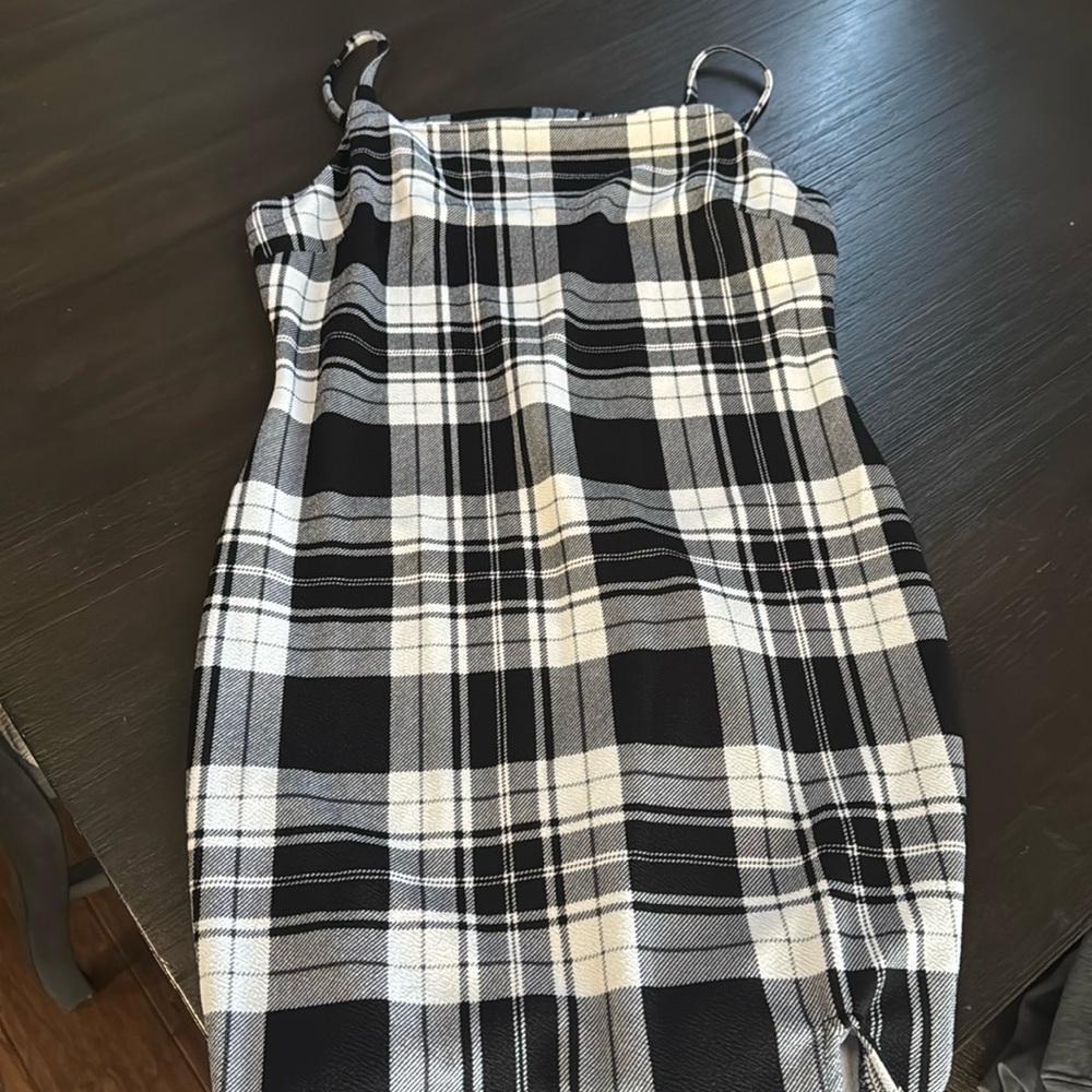 Plaid dress